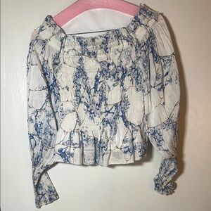 ALLSAINTS stretch off the shoulder top